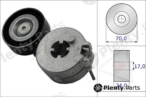 Autex 654838 — Belt Tensioner, V-ribbed belt