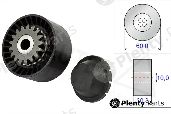 Autex 654465 — Tensioner Pulley, V-ribbed belt