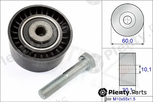 Autex 651422 — Deflection/Guide Pulley, timing belt