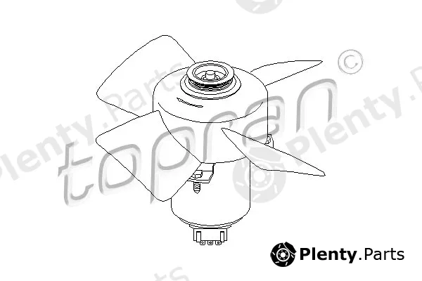 Topran 107708 — Fan, engine cooling