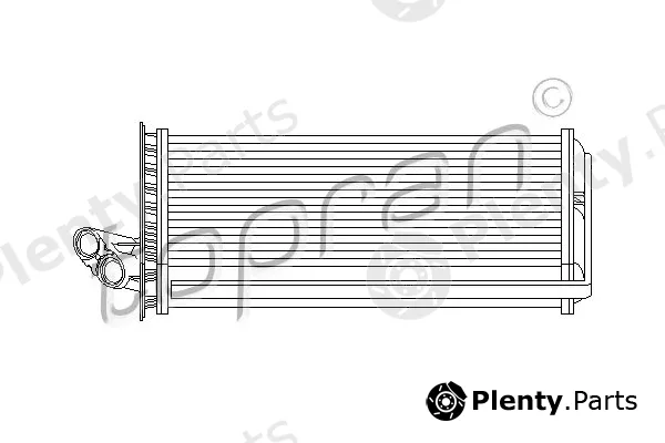 Topran 721422 — Heat Exchanger, interior heating
