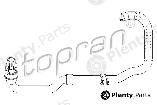 Topran 721449 — Radiator Hose