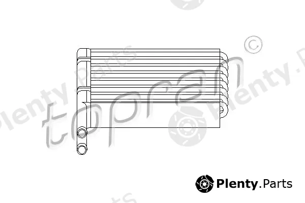 Topran 302111 — Heat Exchanger, interior heating