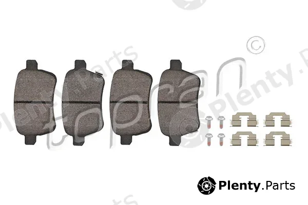 Topran 208805 — Brake Pad Set, disc brake