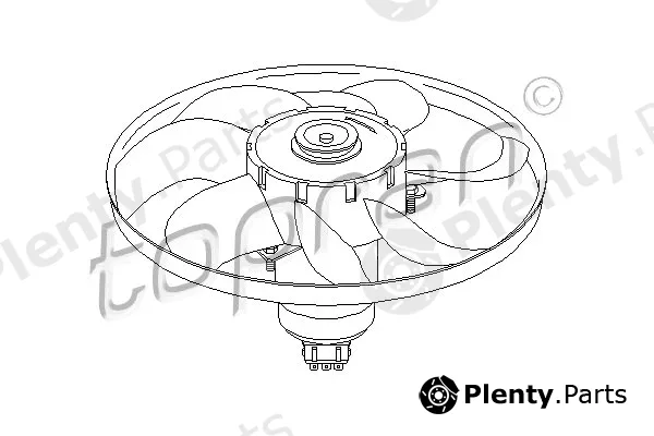 Topran 107711 — Fan, engine cooling