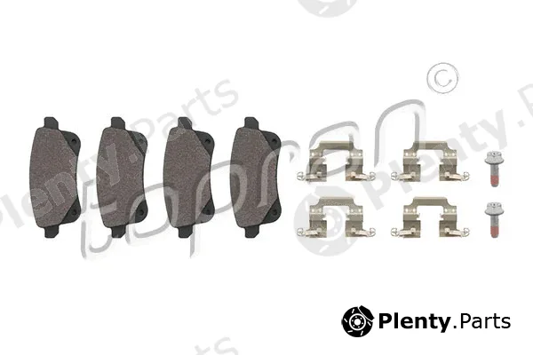Topran 702013 — Brake Pad Set, disc brake