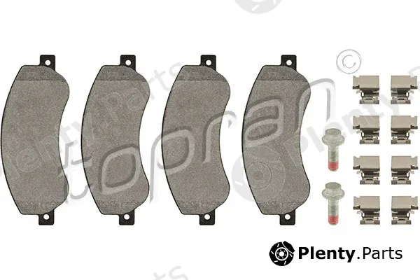 Topran 113812 — Brake Pad Set, disc brake