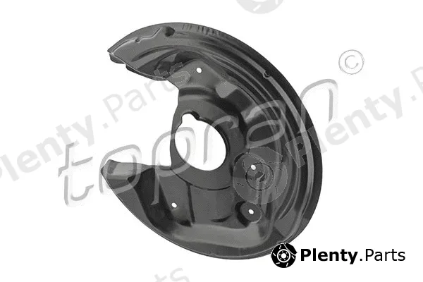 Topran 117967 — Splash Guard, brake disc