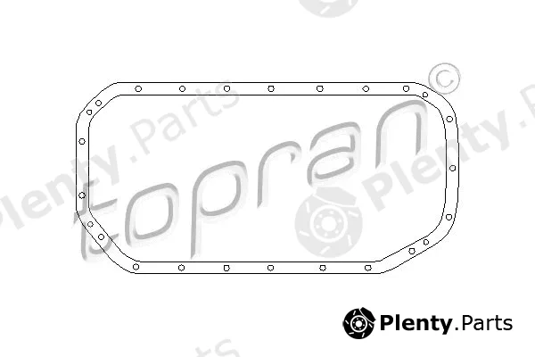 Topran 500777 — Gasket, oil sump