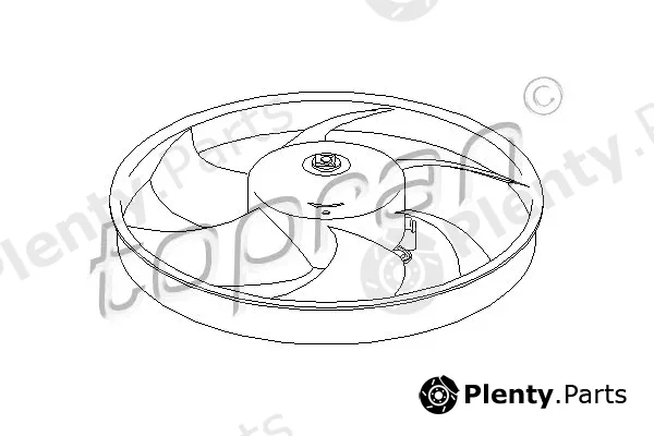 Topran 721518 — Fan, engine cooling