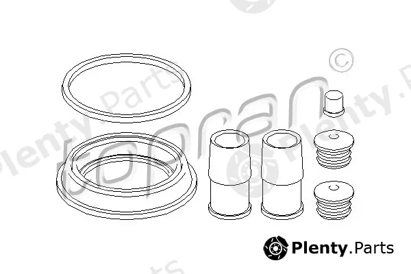 Topran 111223 — Repair Kit, brake caliper