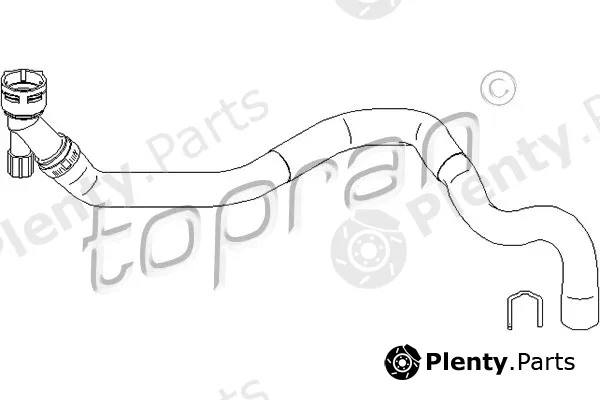 Topran 112019 — Radiator Hose