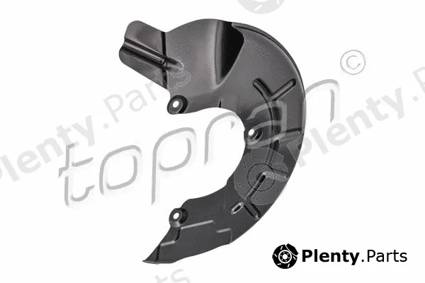 Topran 116445 — Splash Guard, brake disc