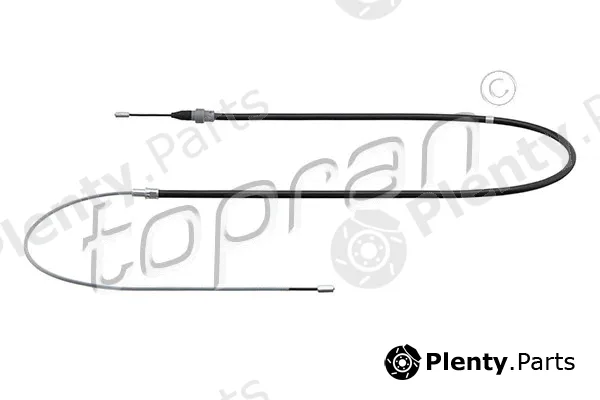 Topran 108333 — Cable Pull, parking brake