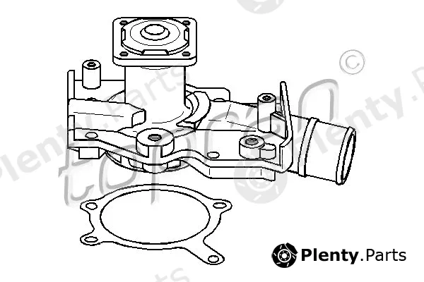 Topran 300604 — Water Pump, engine cooling