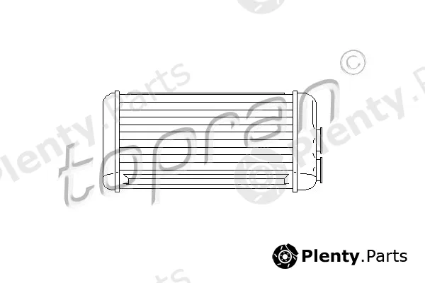 Topran 207123 — Heat Exchanger, interior heating