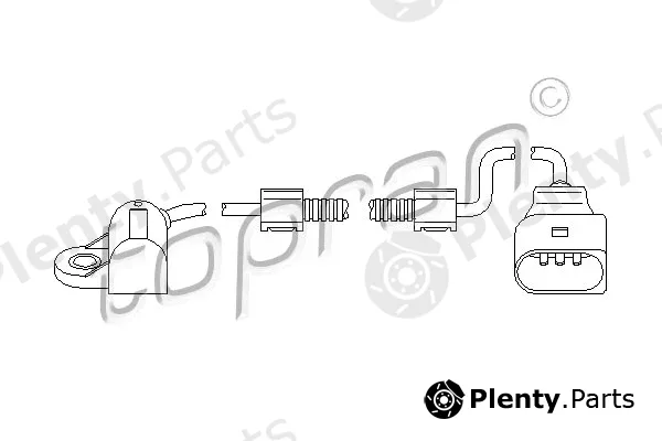 Topran 111387 — Sensor, camshaft position