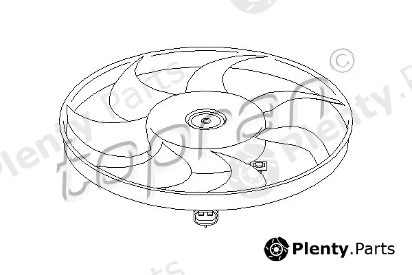 Topran 202364 — Fan, engine cooling