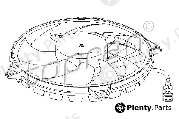 Topran 721541 — Fan, engine cooling
