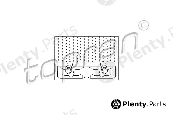 Topran 205792 — Heat Exchanger, interior heating