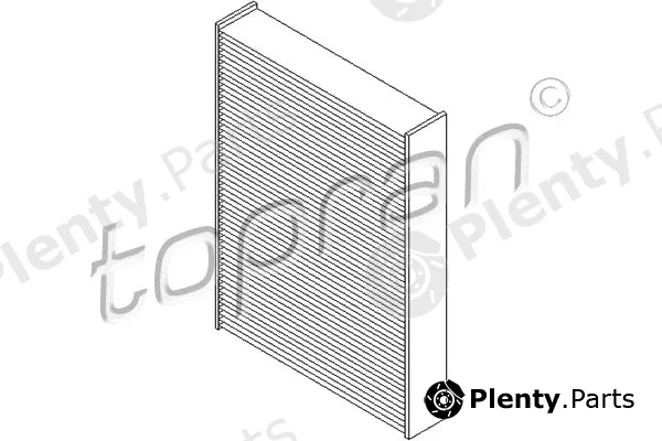 Topran 700749 — Filter, cabin air