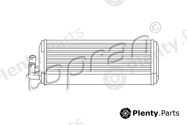 Topran 103705 — Heat Exchanger, interior heating