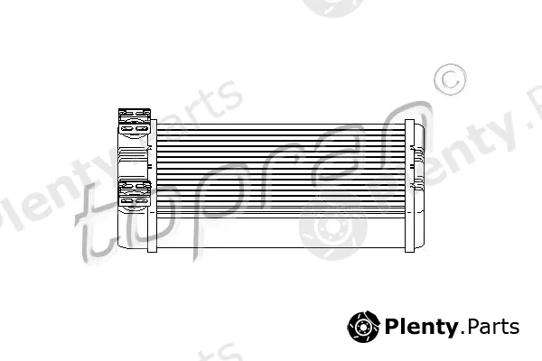 Topran 407754 — Heat Exchanger, interior heating