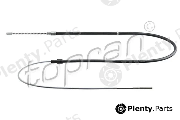 Topran 108332 — Cable Pull, parking brake