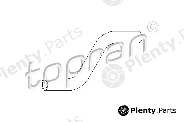 Topran 102713 — Radiator Hose