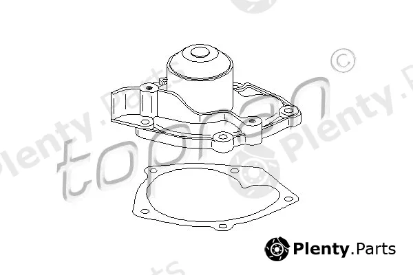 Topran 700421 — Water Pump, engine cooling