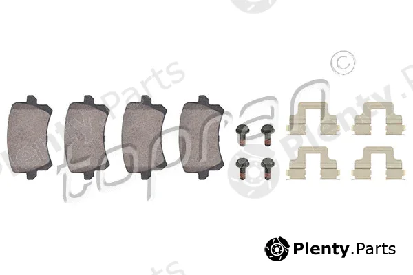 Topran 112168 — Brake Pad Set, disc brake