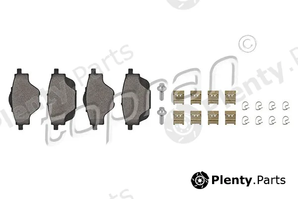 Topran 723631 — Brake Pad Set, disc brake
