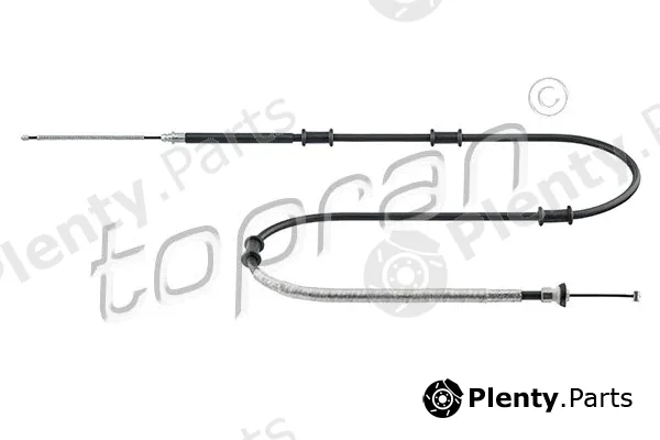 Topran 208595 — Cable Pull, parking brake