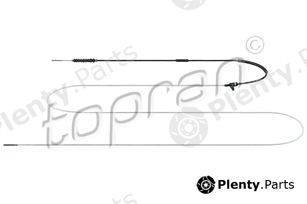 Topran 103300 — Accelerator Cable PREMIUM BRAND