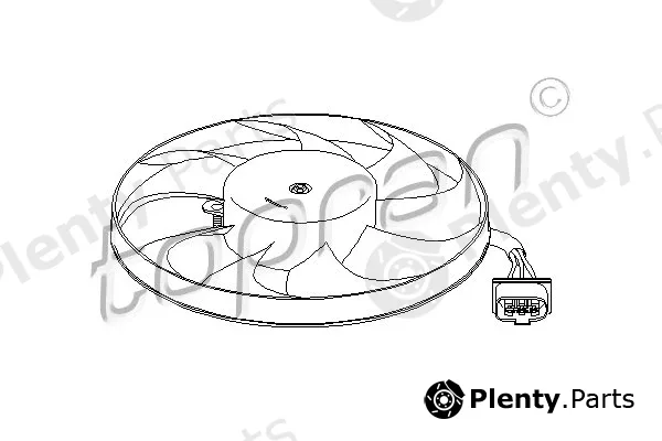Topran 111442 — Fan, engine cooling