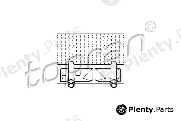Topran 202698 — Heat Exchanger, interior heating