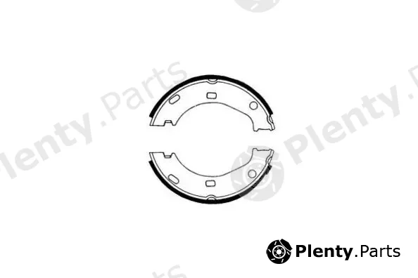 E.T.F. 09-0265 — Brake Shoe Set, parking brake