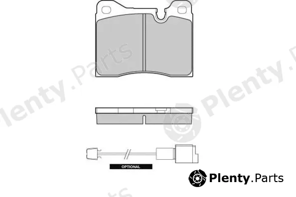 E.T.F. 12-0221 — Brake Pad Set, disc brake