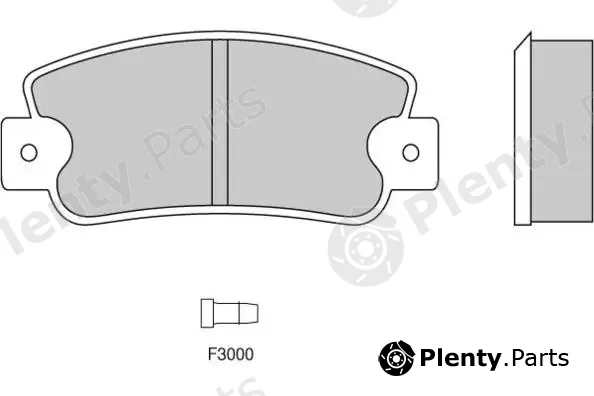 E.T.F. 12-0203 — Brake Pad Set, disc brake