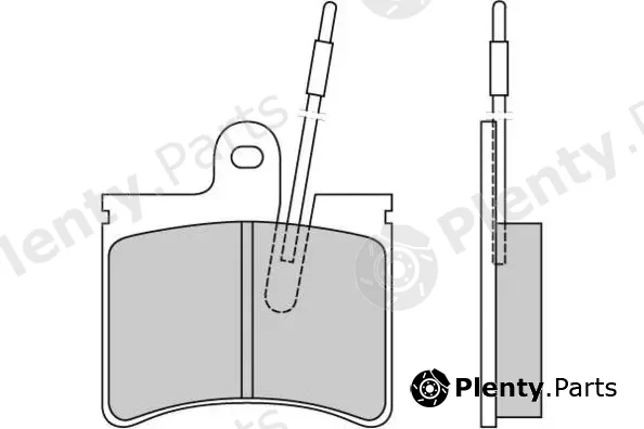 E.T.F. 12-0161 — Brake Pad Set, disc brake