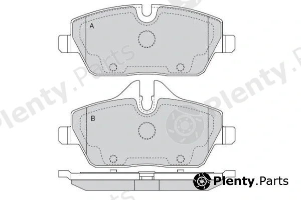 E.T.F. 12-1565 — Brake Pad Set, disc brake