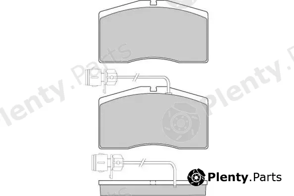 E.T.F. 12-1152 — Brake Pad Set, disc brake