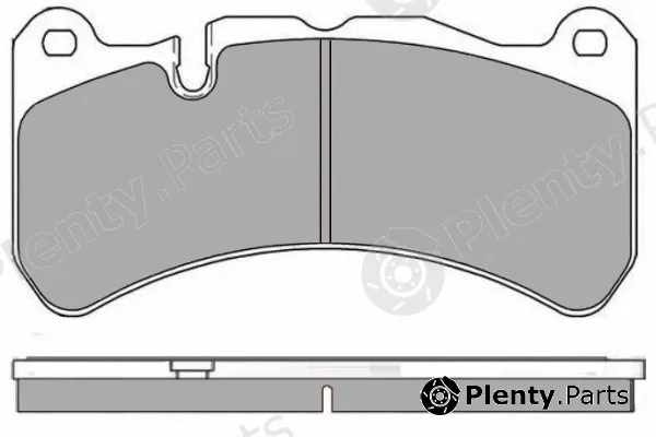 E.T.F. 12-1639 — Brake Pad Set, disc brake
