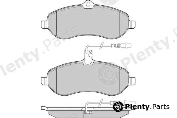 E.T.F. 12-1283 — Brake Pad Set, disc brake