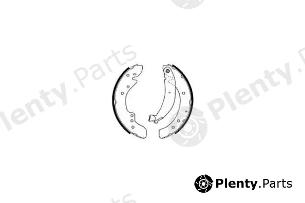E.T.F. 09-0504 — Brake Shoe Set