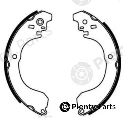 E.T.F. 09-0736 — Brake Shoe Set