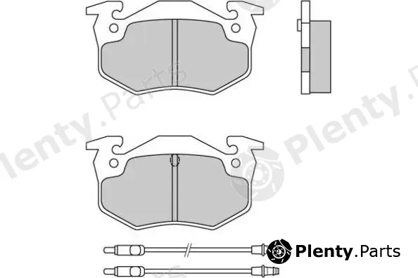 E.T.F. 12-0216 — Brake Pad Set, disc brake