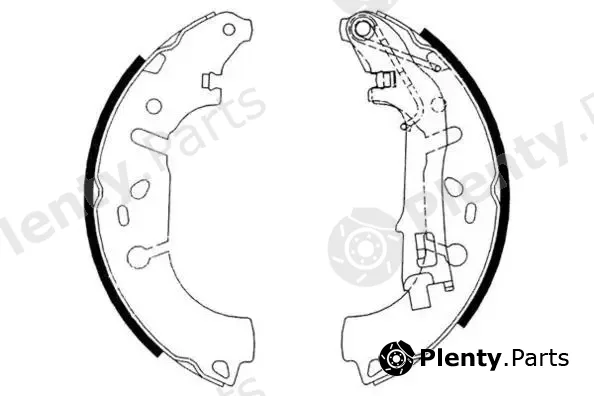 E.T.F. 09-0646 — Brake Shoe Set