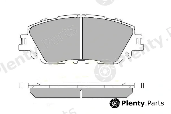 E.T.F. 12-1723 — Brake Pad Set, disc brake