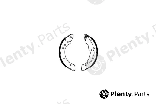 E.T.F. 09-0489 — Brake Shoe Set